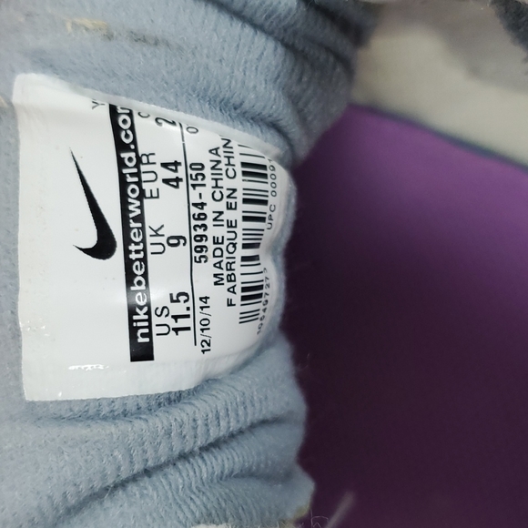 Nike Air Vapor Advantage sneakers 599364-150  white shoes men size 11.5 - Picture 8 of 11